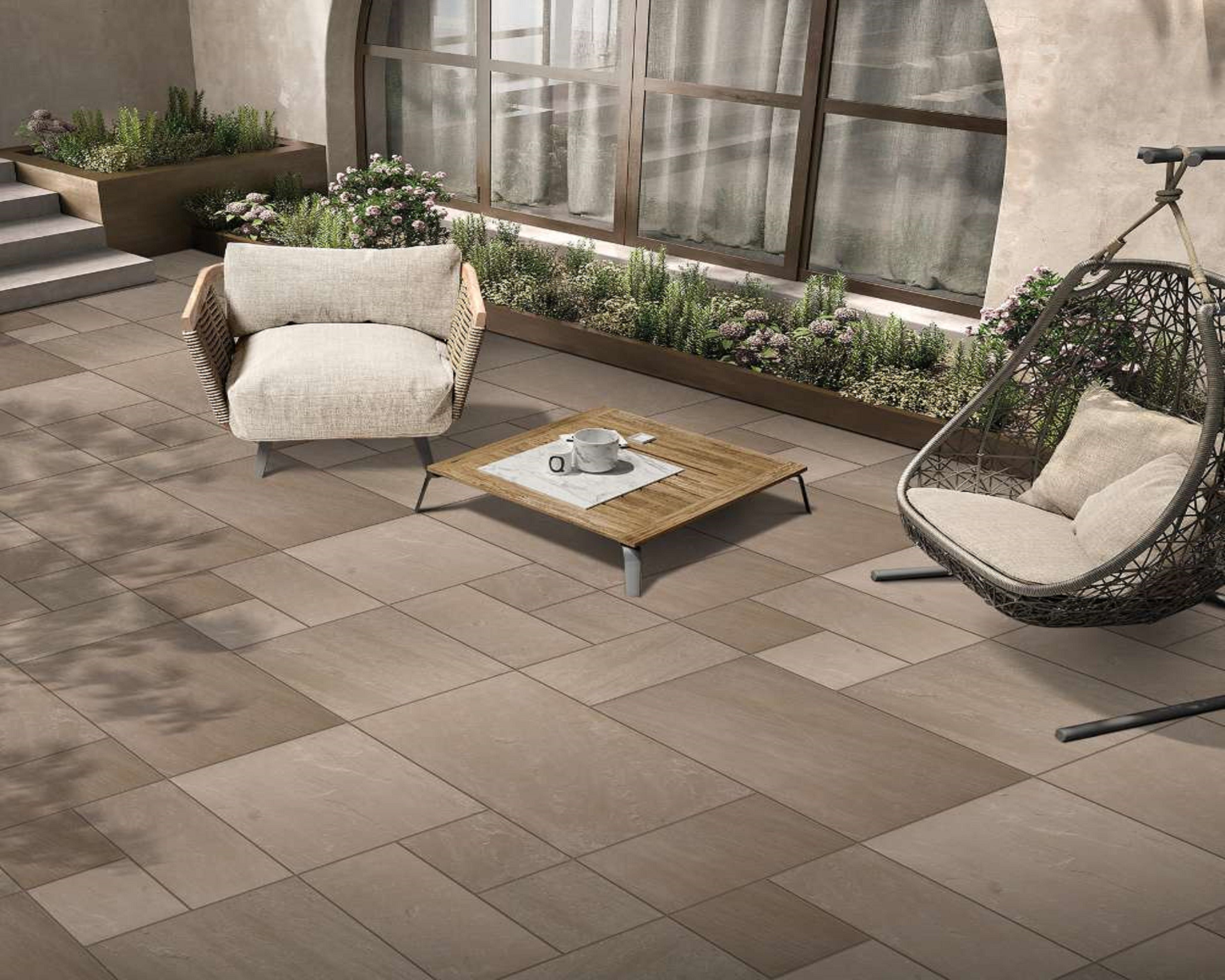 Creating A Timeless Garden Look with Raj Green Indian Sandstone