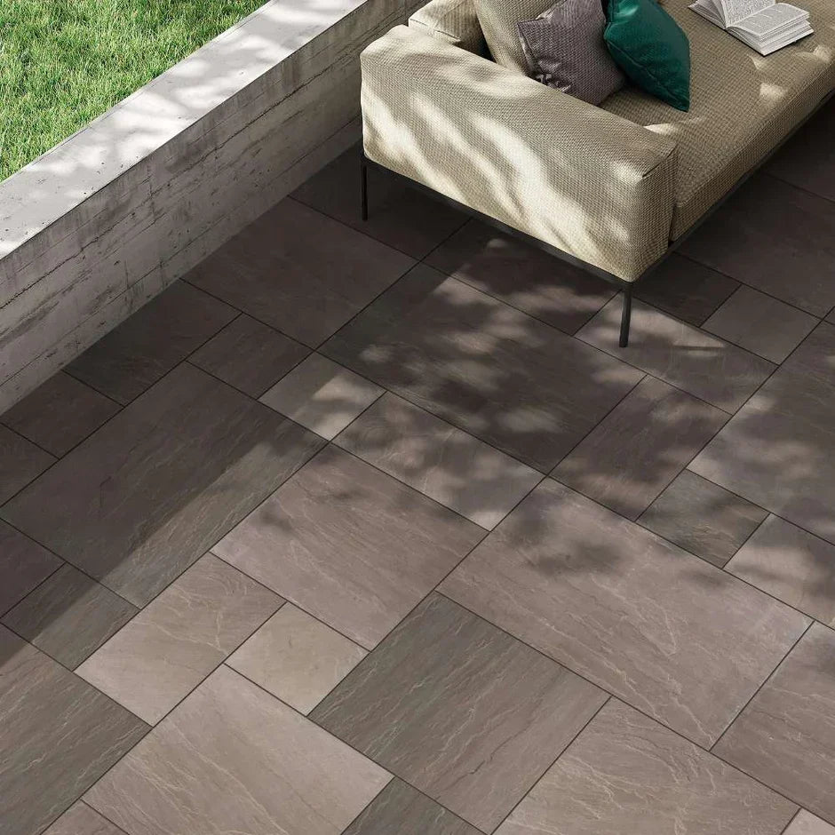 Porcelain vs Sandstone Paving: Which Is Better for Your Outdoor Space?