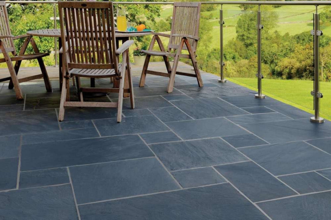 Why Black Slate Is Having a Moment in UK Garden Design