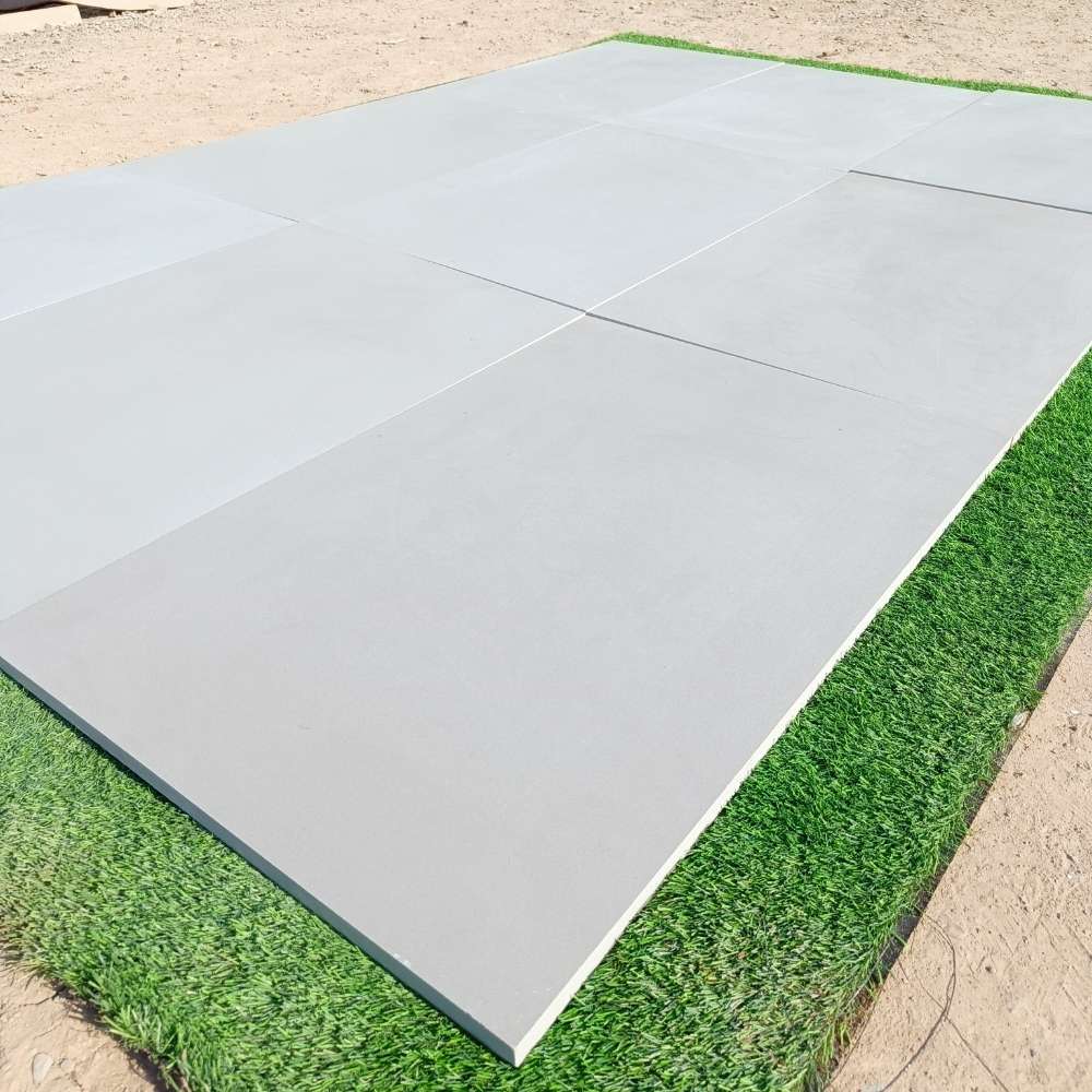 Kandla Grey Smooth Sandstone 600x900 Sawn Edged Paving Slabs