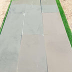Kandla Grey Smooth Sandstone 600x900 Sawn Edged Paving Slabs