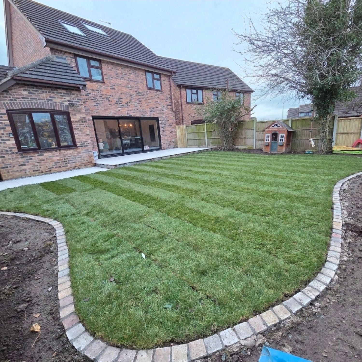 Raj Green Tumbled Sandstone 100X100 Square Setts