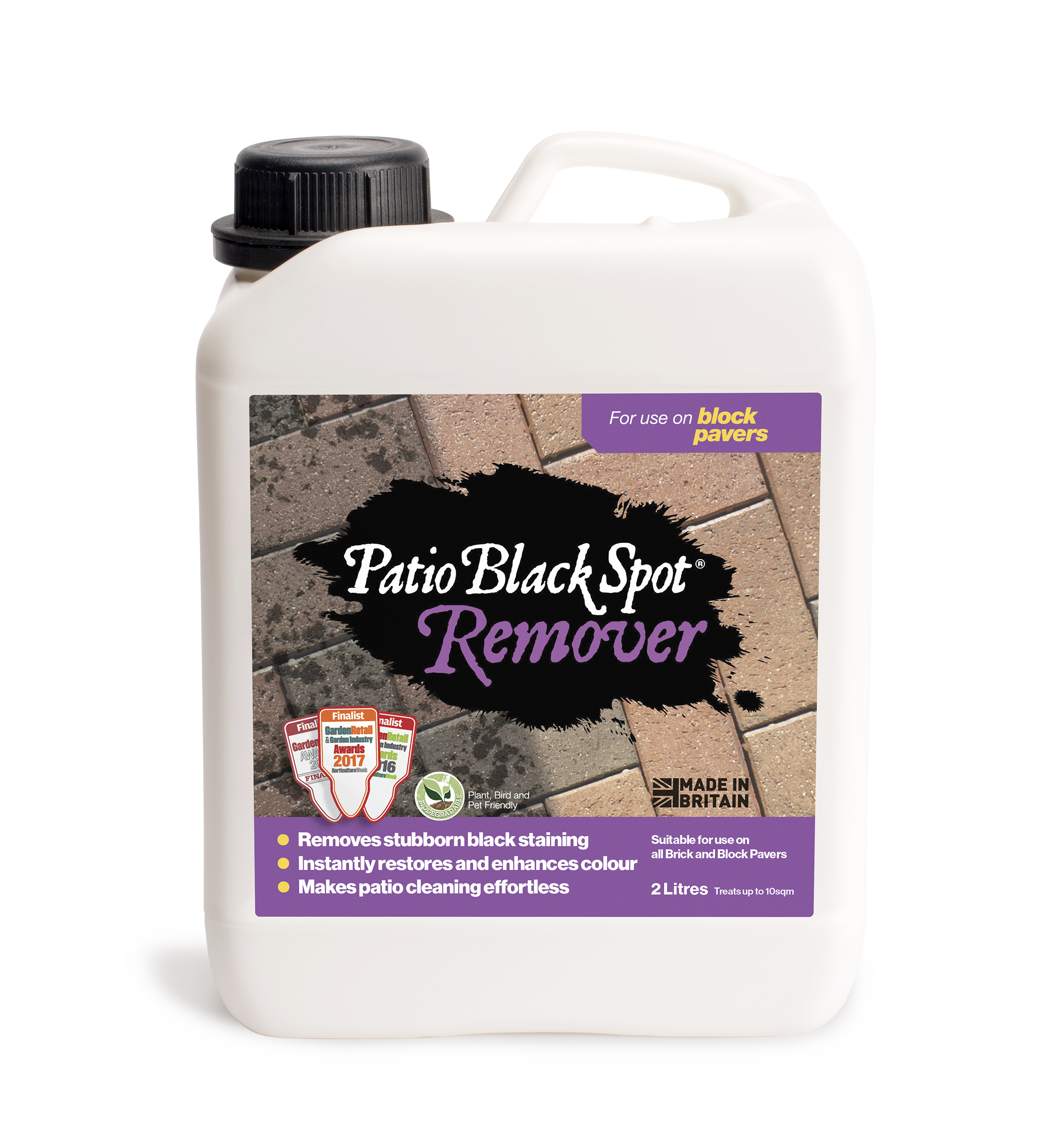 Patio Black Spot Remover For Block Paving
