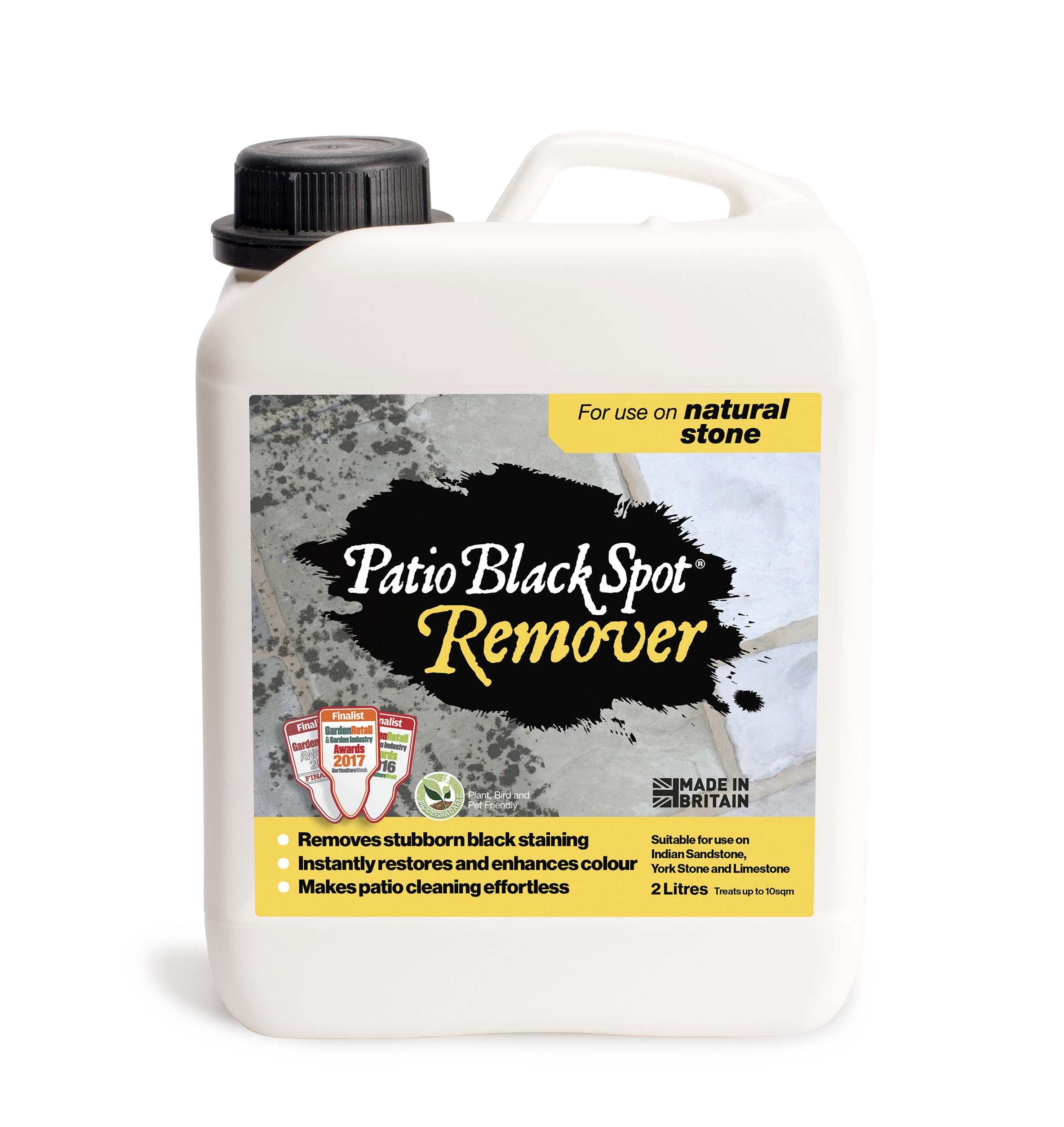 Patio Black Spot Remover For Natural Stone