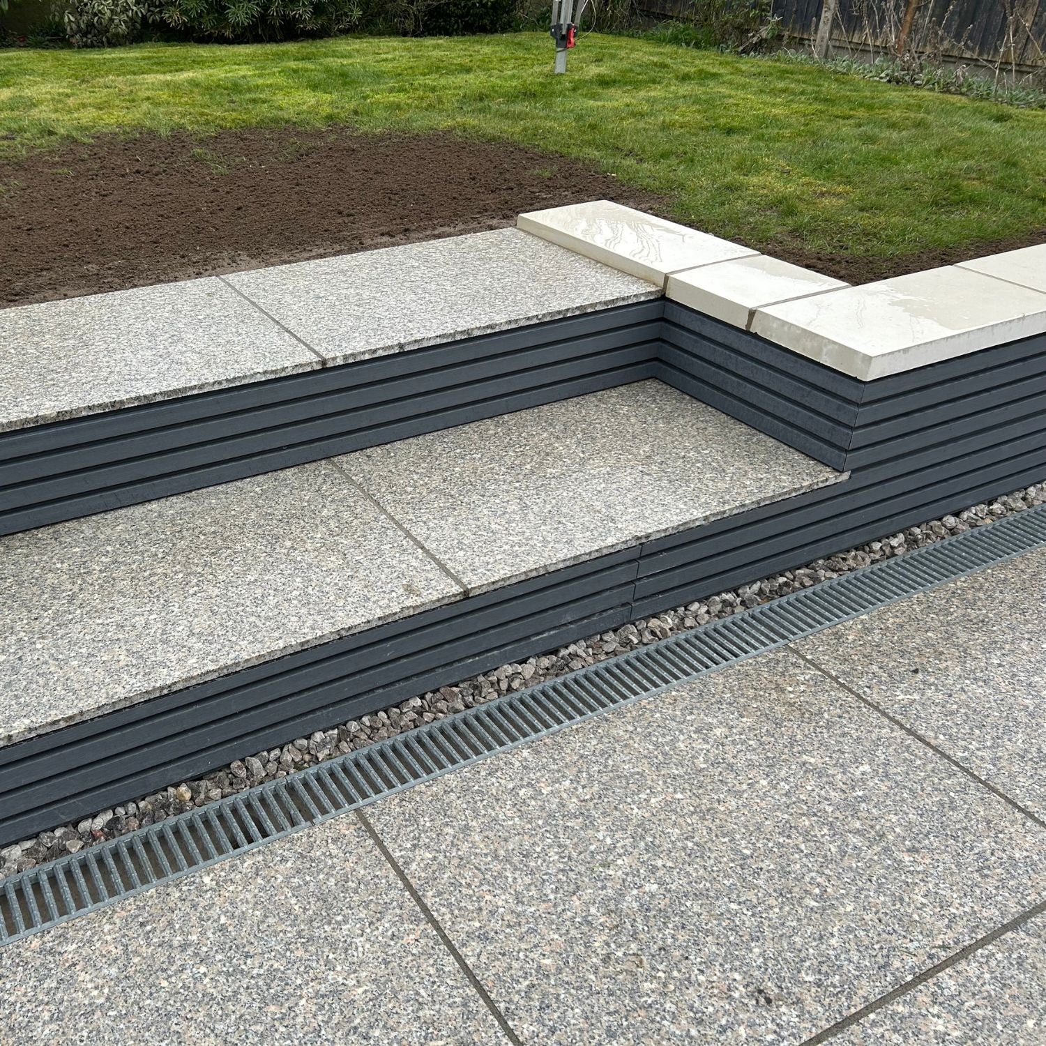 Misty Rose Grey Granite 600x900 Paving Slabs