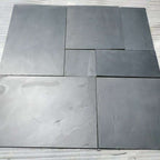 Black Slate Mixed Patio Paving Slabs