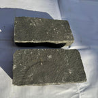 Black Basalt Riven 100X200 Block Setts