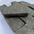 Black Basalt Riven 100X200 Block Setts
