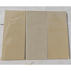 Beige Smooth Sandstone 400x900x40 Bullnose Steps