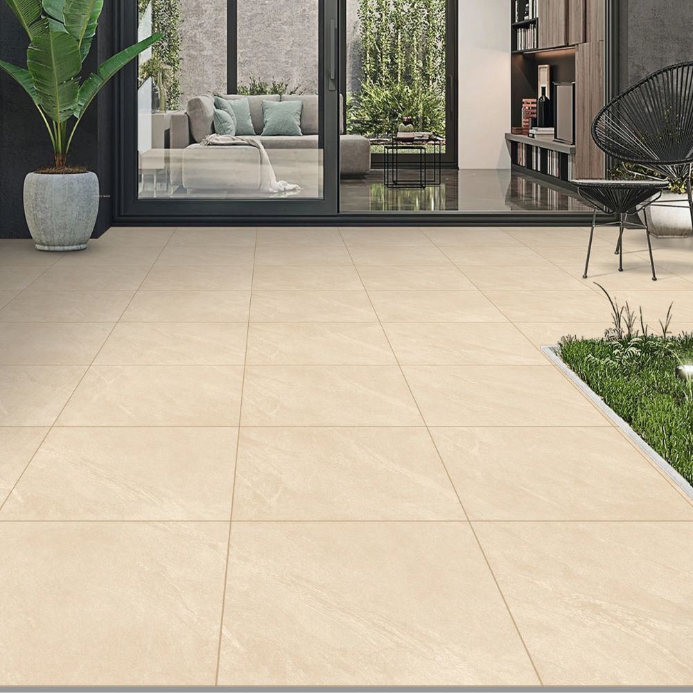 County Crema 600x900 Outdoor Porcelain Paving