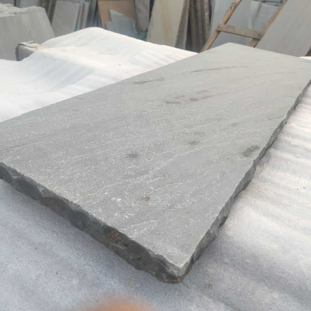 Kandla Grey Riven Sandstone 900x400x40 Coping / Steps