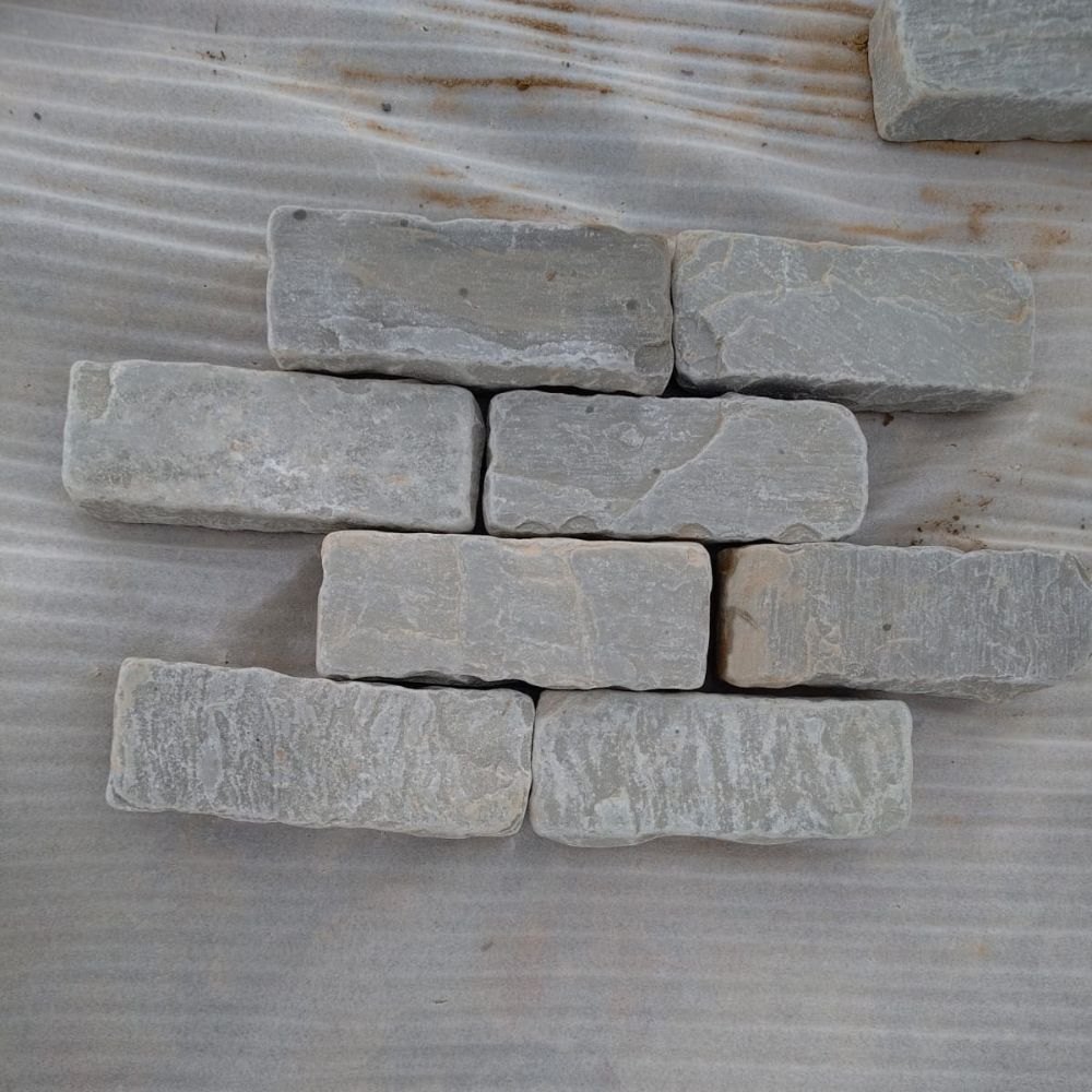 Kandla Grey Tumbled Sandstone 325x100 Walling