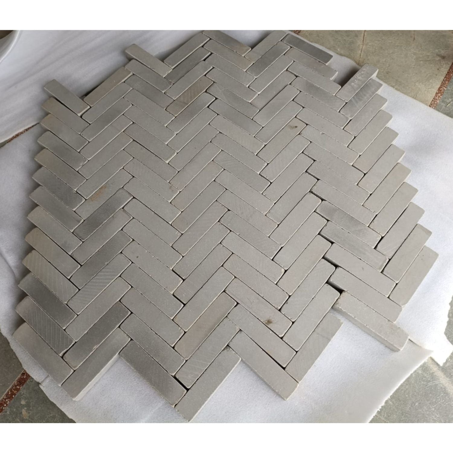 Kandla Grey Sandstone Honed & Tumbled 200x50x40 Pavers