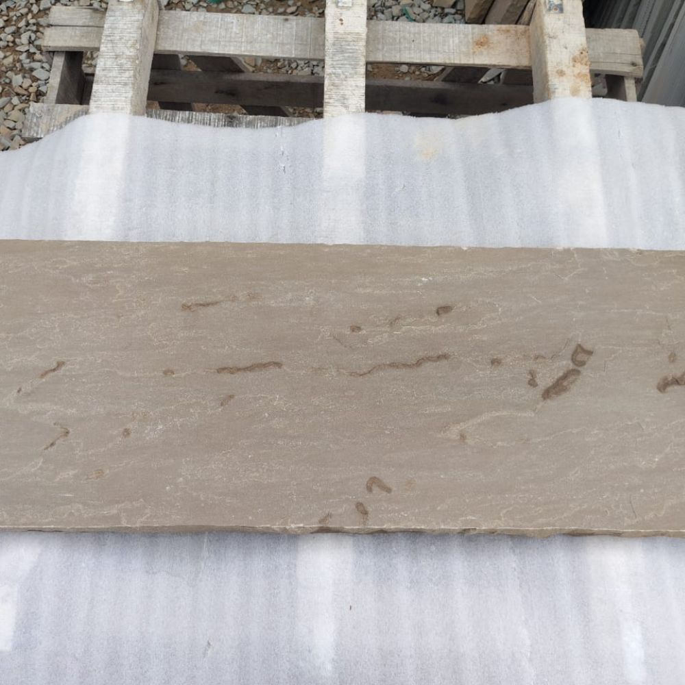 Raj Green Riven Sandstone 900x400x40 Coping / Steps