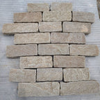 Raj Green Tumbled Sandstone 215x100 Walling