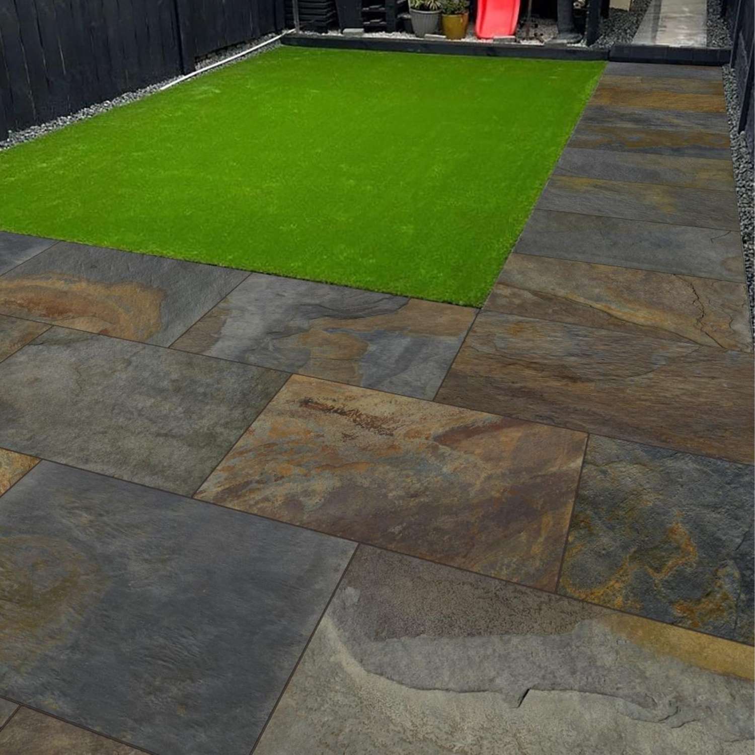 Rustic Slate 600x900 Outdoor Porcelain Paving