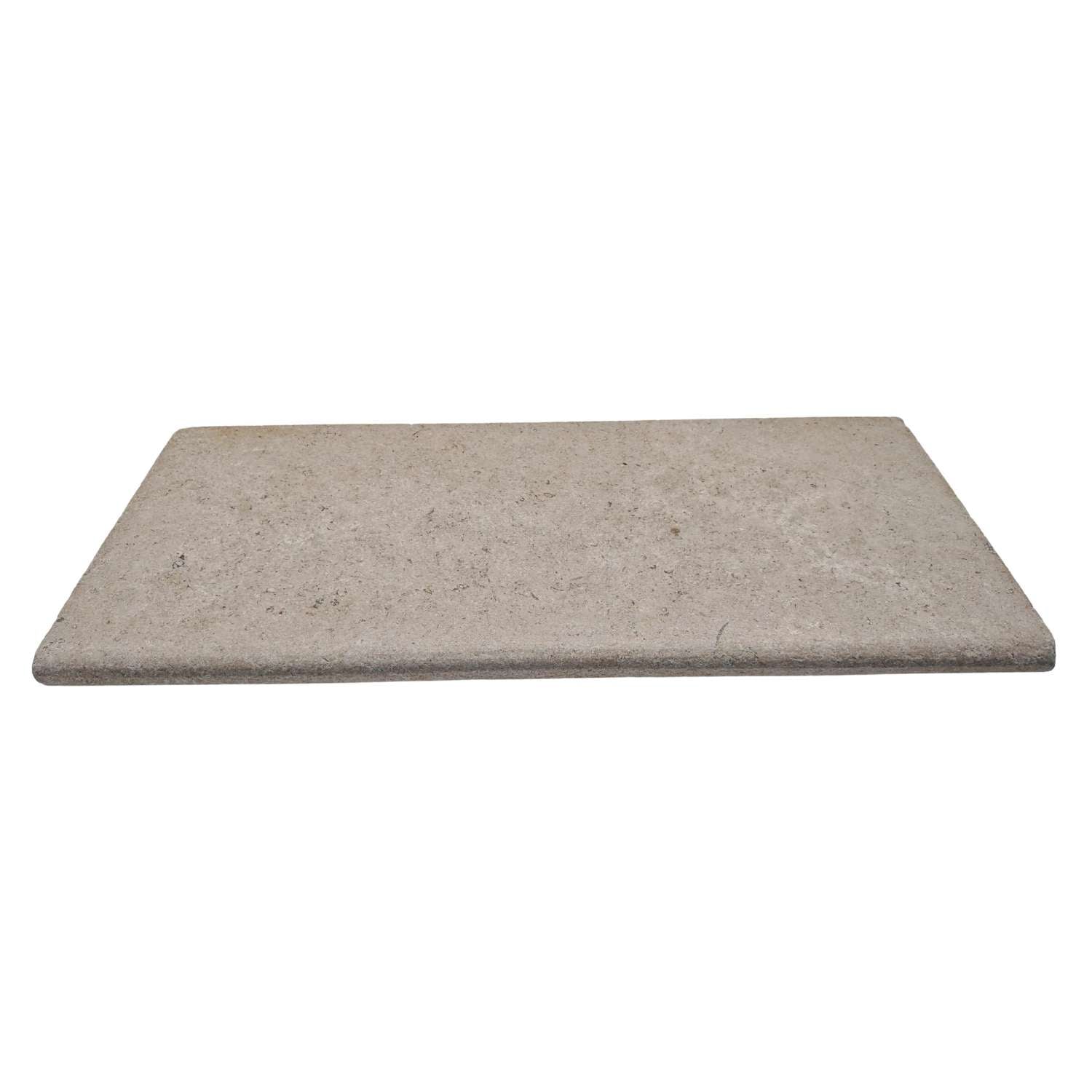 Sahara Pearl Tumbled & Acid Washed Limestone 400x900x40 Bullnose Steps