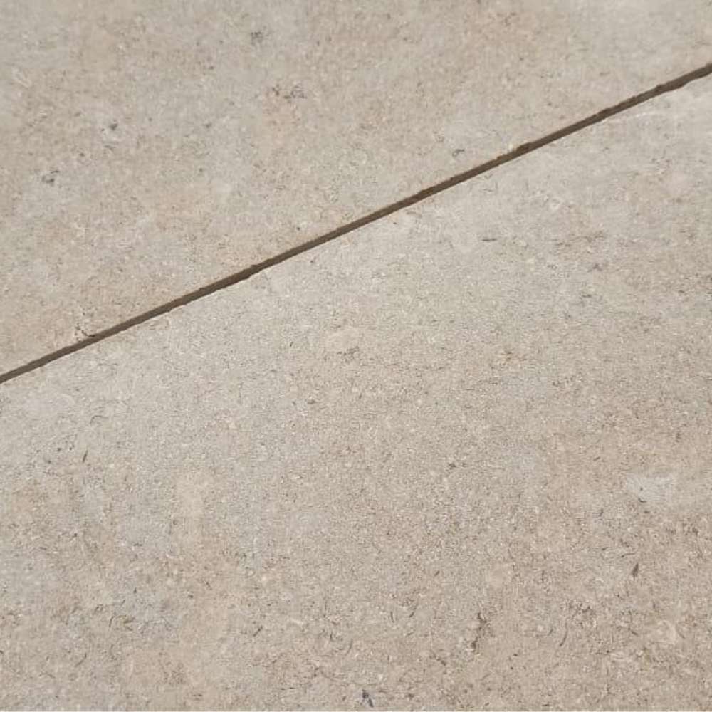 Sahara Pearl Tumbled Limestone Mixed Patio Paving Slabs