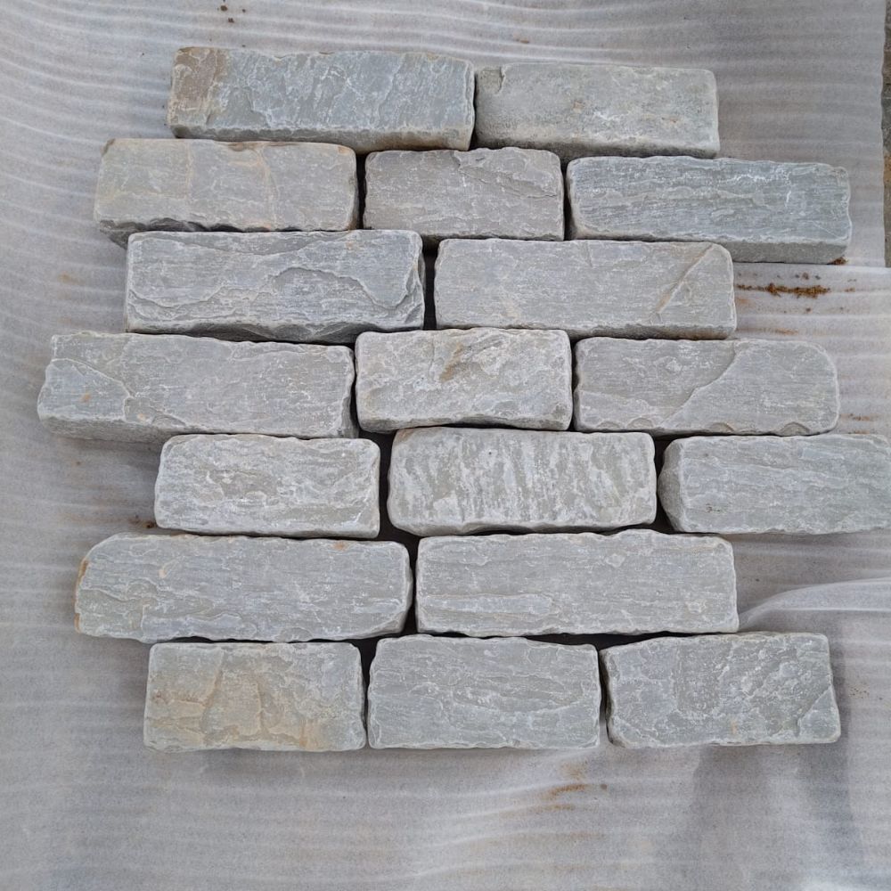 Kandla Grey Tumbled Sandstone 325x100 Walling