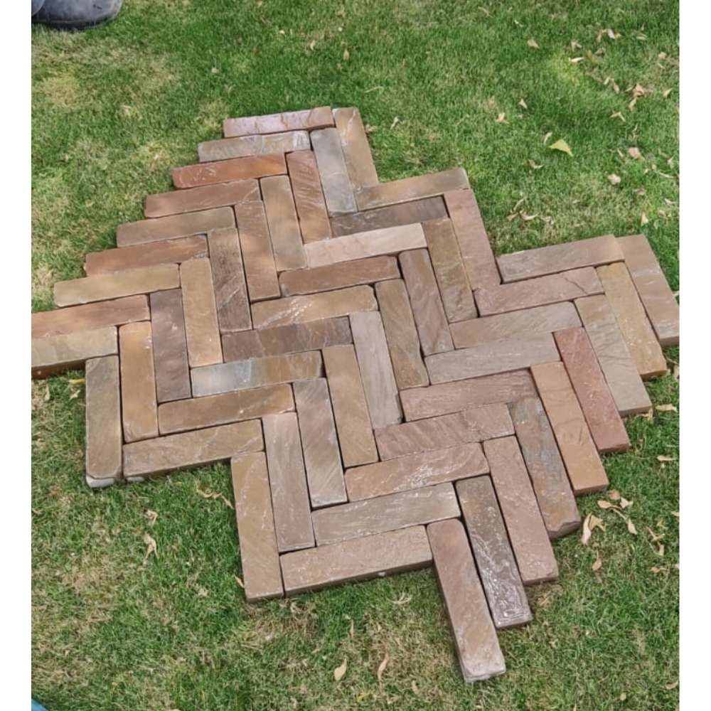 Rippon Buff Sandstone 200x50x40 Pavers