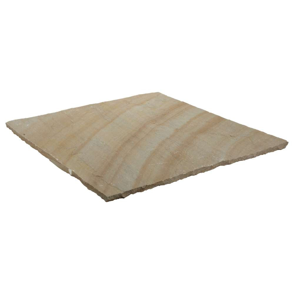 Ripple Rivan Slab Rippon Buff Riven Sandstone 600x600 Paving Slabs – Stonewise