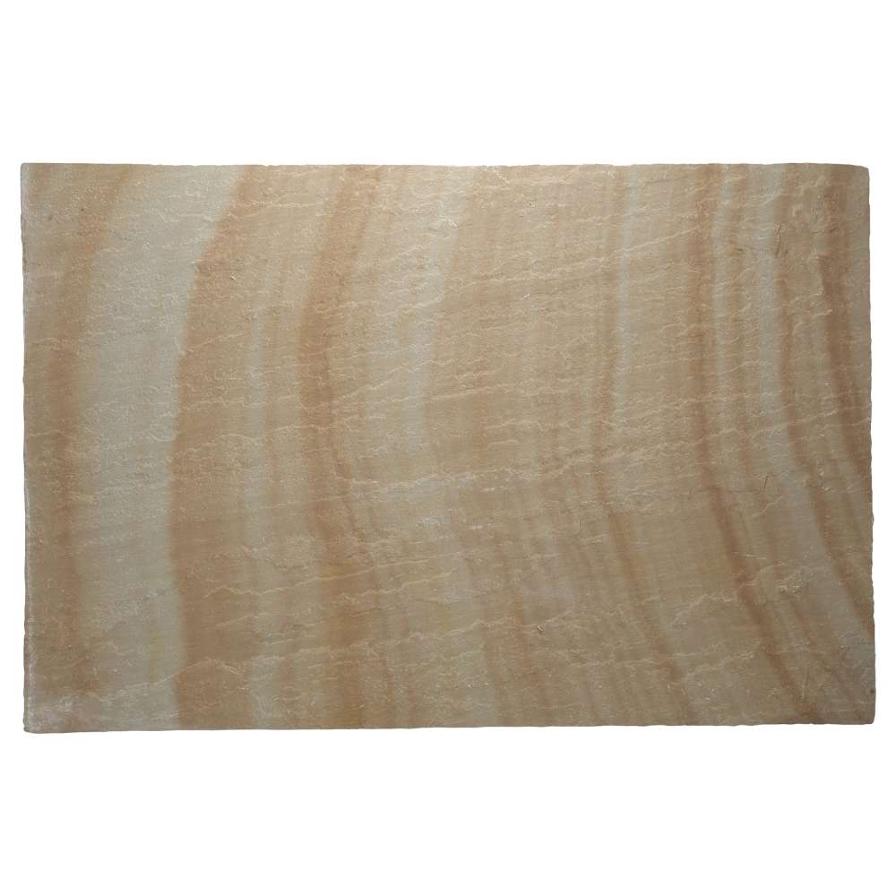 Ripple Rivan Slab Rippon Buff Riven Sandstone 600x900 Paving Slabs – Stonewise